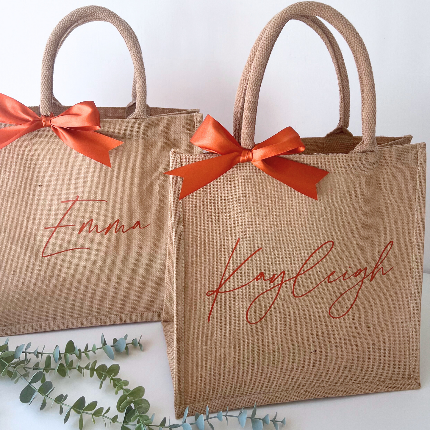 PERSONALISED RE-USABLE JUTE GIFT BAG