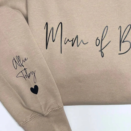MUM OF BOYS PERSONALISED SWEATER