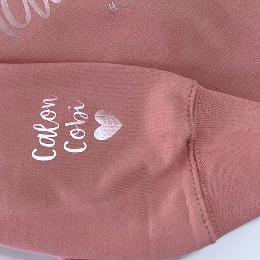 BOY MUM #OUTNUMBERED PERSONALISED HOODIE