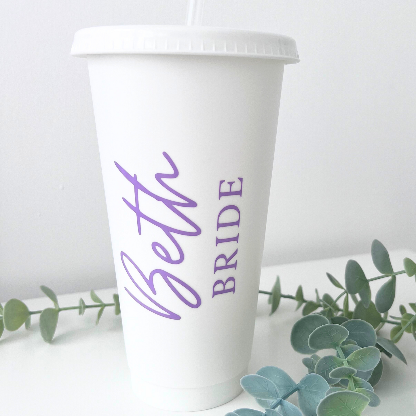 CUSTOM BRIDAL TUMBLER