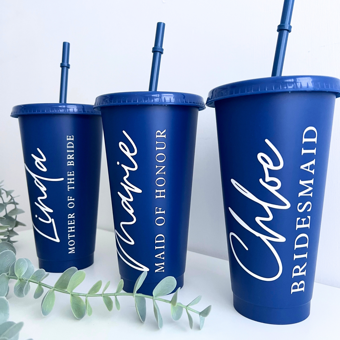 CUSTOM BRIDAL TUMBLER