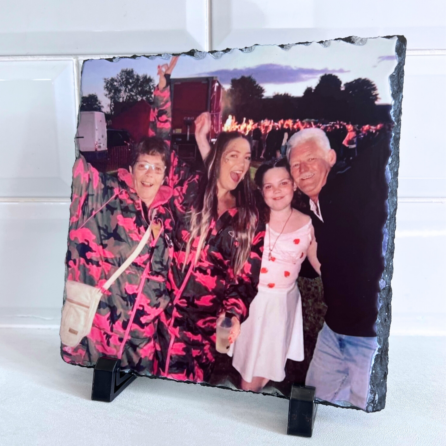 PERSONALISED PHOTO SLATE - 2 SIZES AVAILABLE