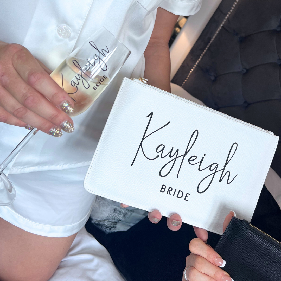 Personalised Bridal Party Glasses