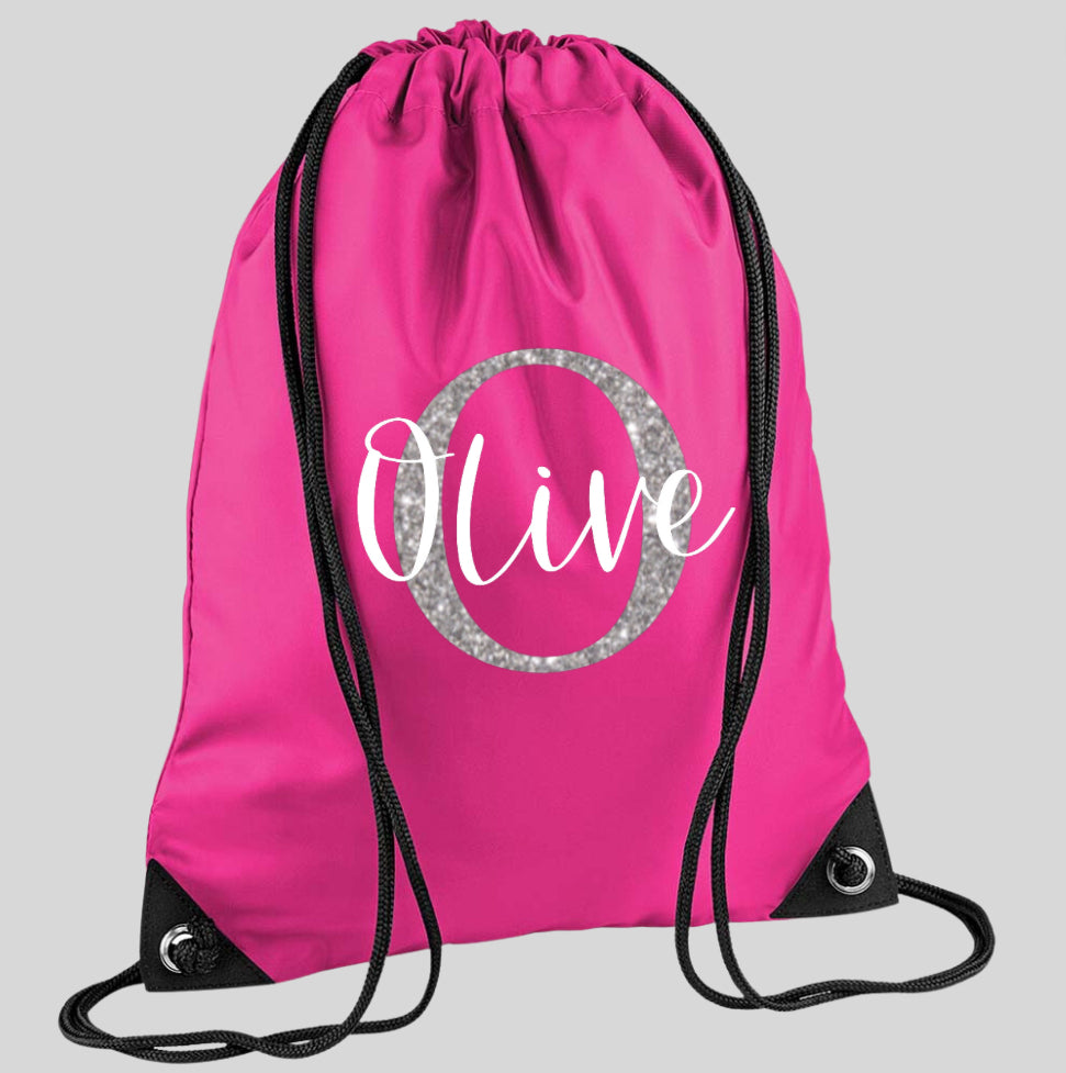 PERSONALISED INTIAL GYMSAC