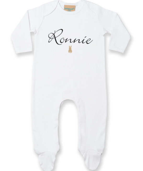 Little Bunny Easter Sleepsuit