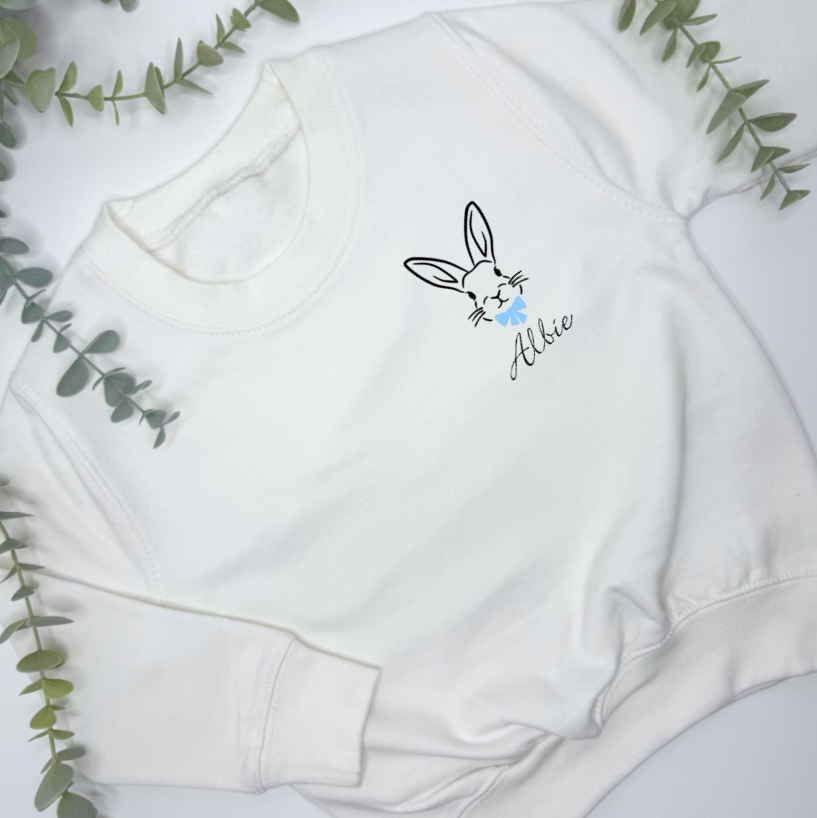 BUNNY BOW SWEATER