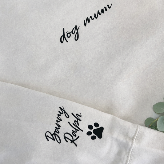 DOG MUM PERSONALISED SWEATER
