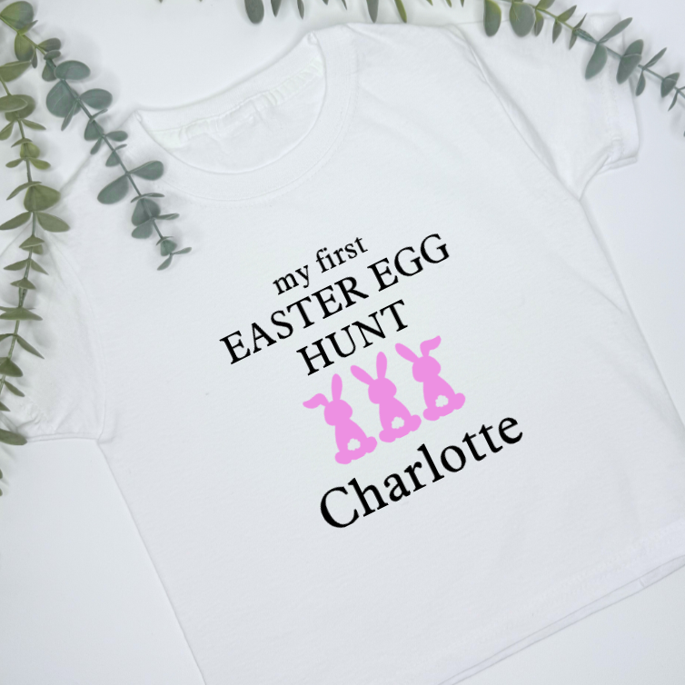 FIRST EASTER EGG HUNT T-SHIRT