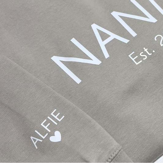 NANNY EST PERSONALISED HOODIE