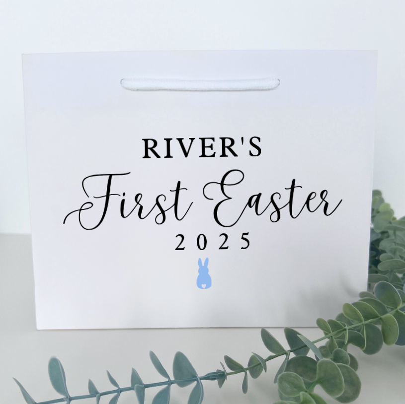 PERSONALISED FIRST EASTER GIFT BAG