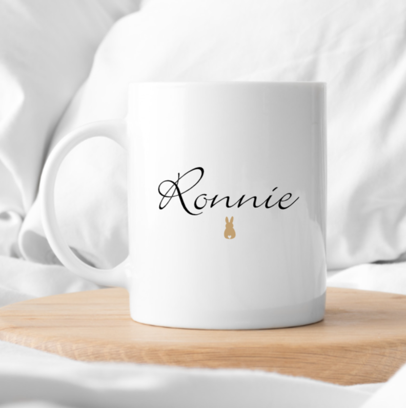 Little Bunny Personalised Keepsake Easter Mug