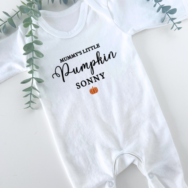 LITTLE PUMPKIN SLEEPSUIT
