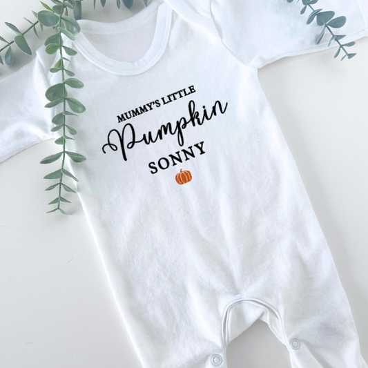 LITTLE PUMPKIN SLEEPSUIT