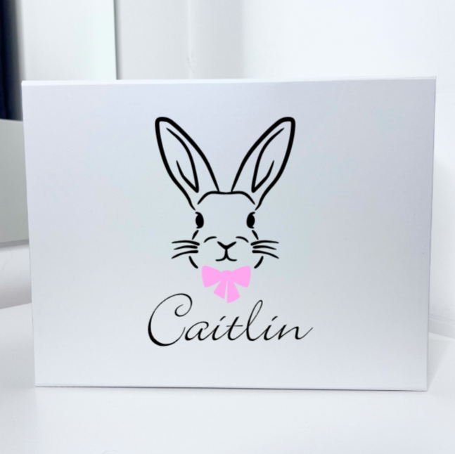 Easter Bunny Personalised Keepsake Easter Gift Box