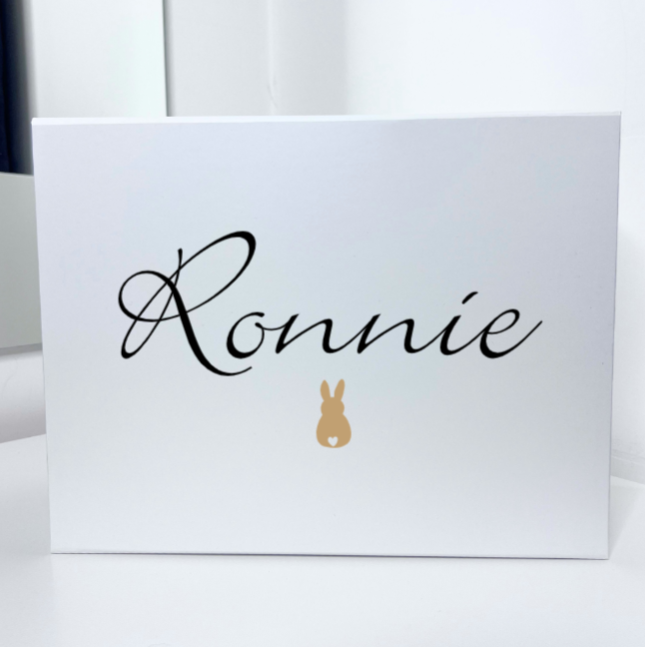 Liitle Bunny Personalised Keepsake Easter Gift Box