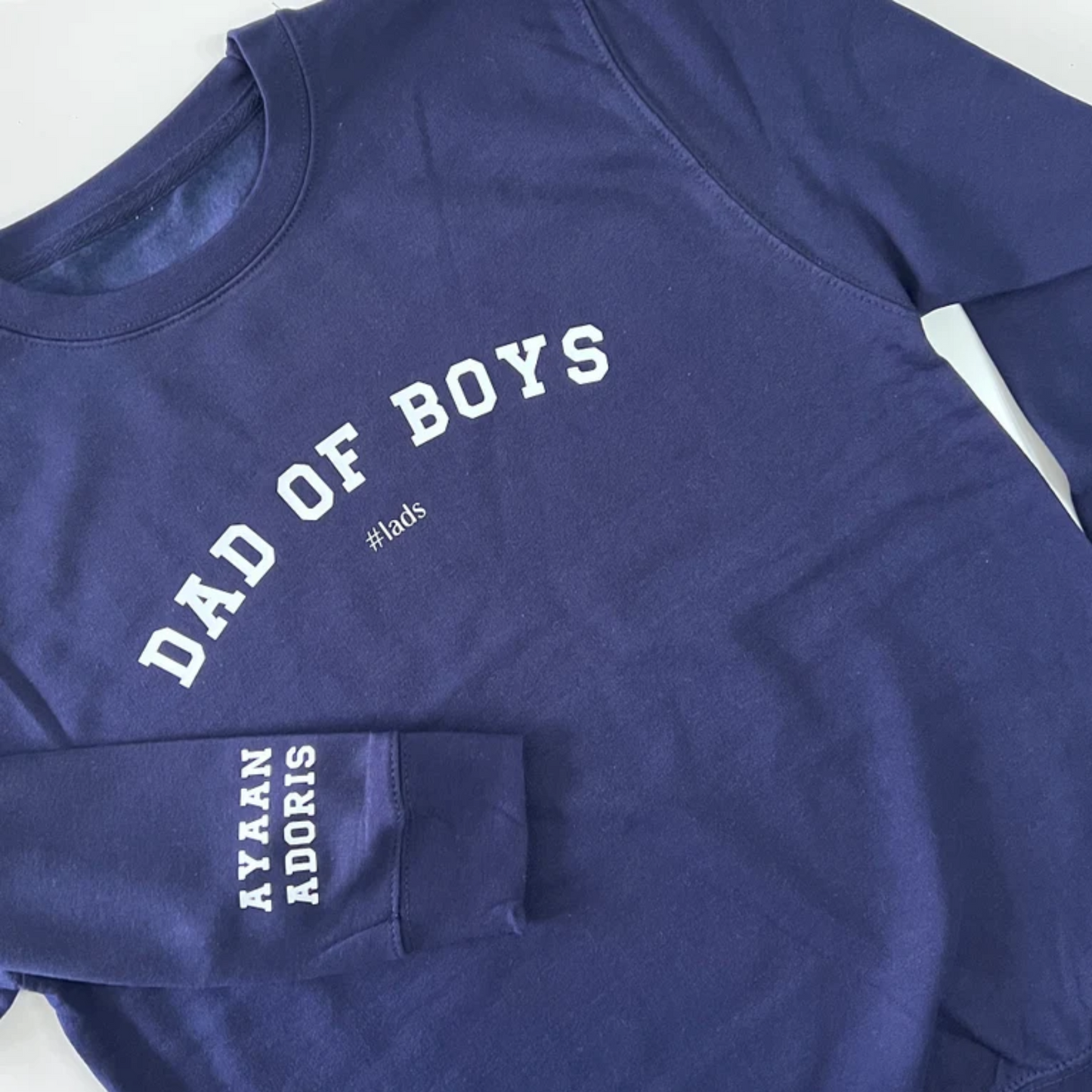 Dad of Boys Personalised Sweater