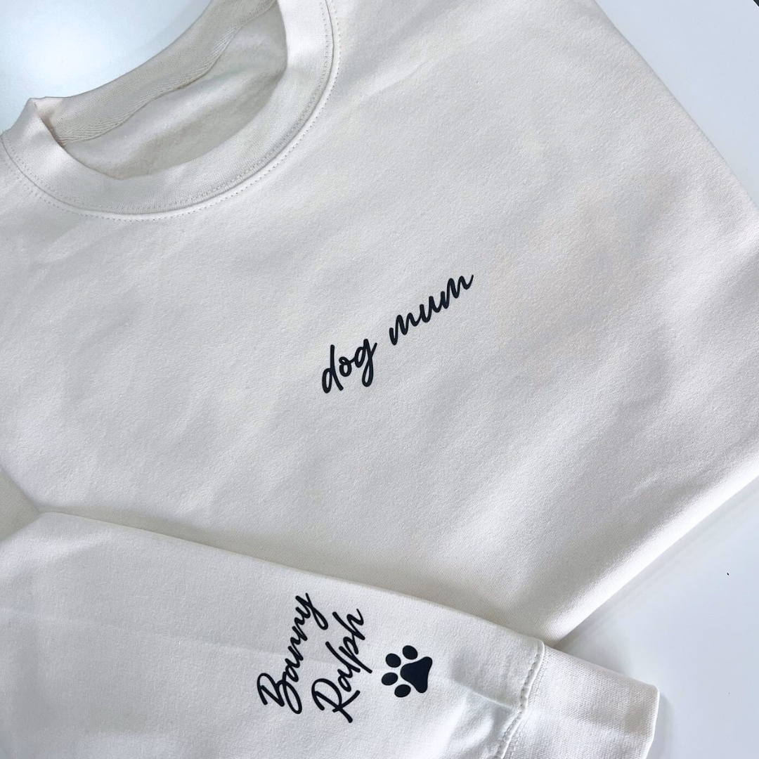 Dog Mum Personalised Sweater