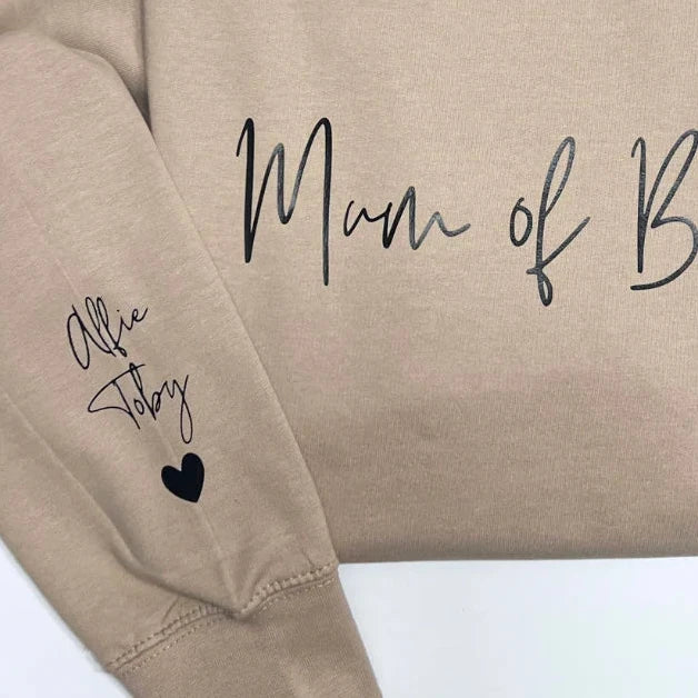 MUM OF BOYS PERSONALISED SWEATER