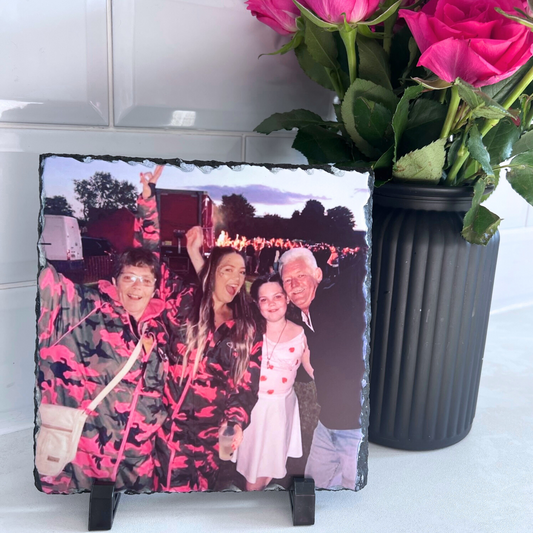 PERSONALISED PHOTO SLATE - 2 SIZES AVAILABLE