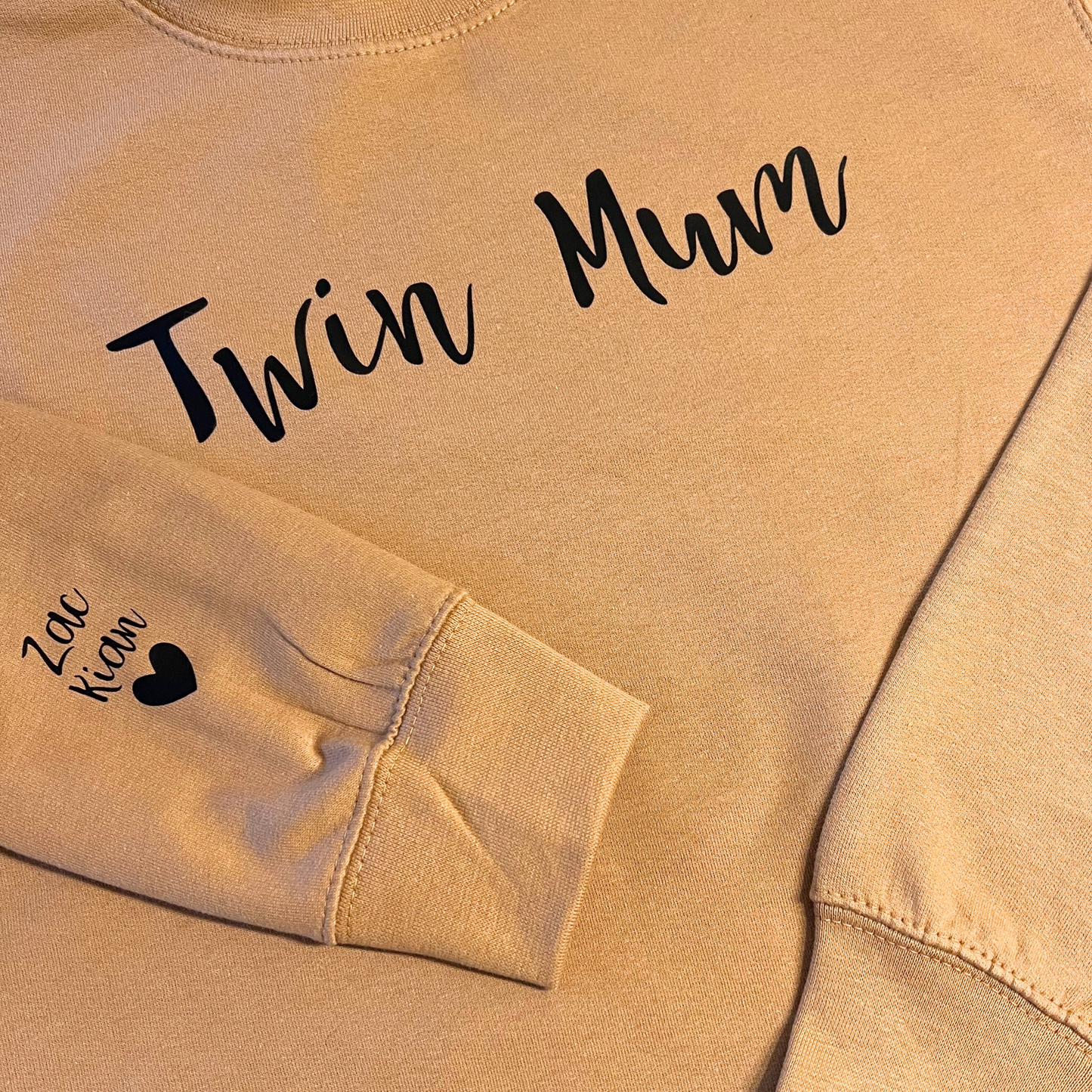 Twin Mum Sweater Caramel