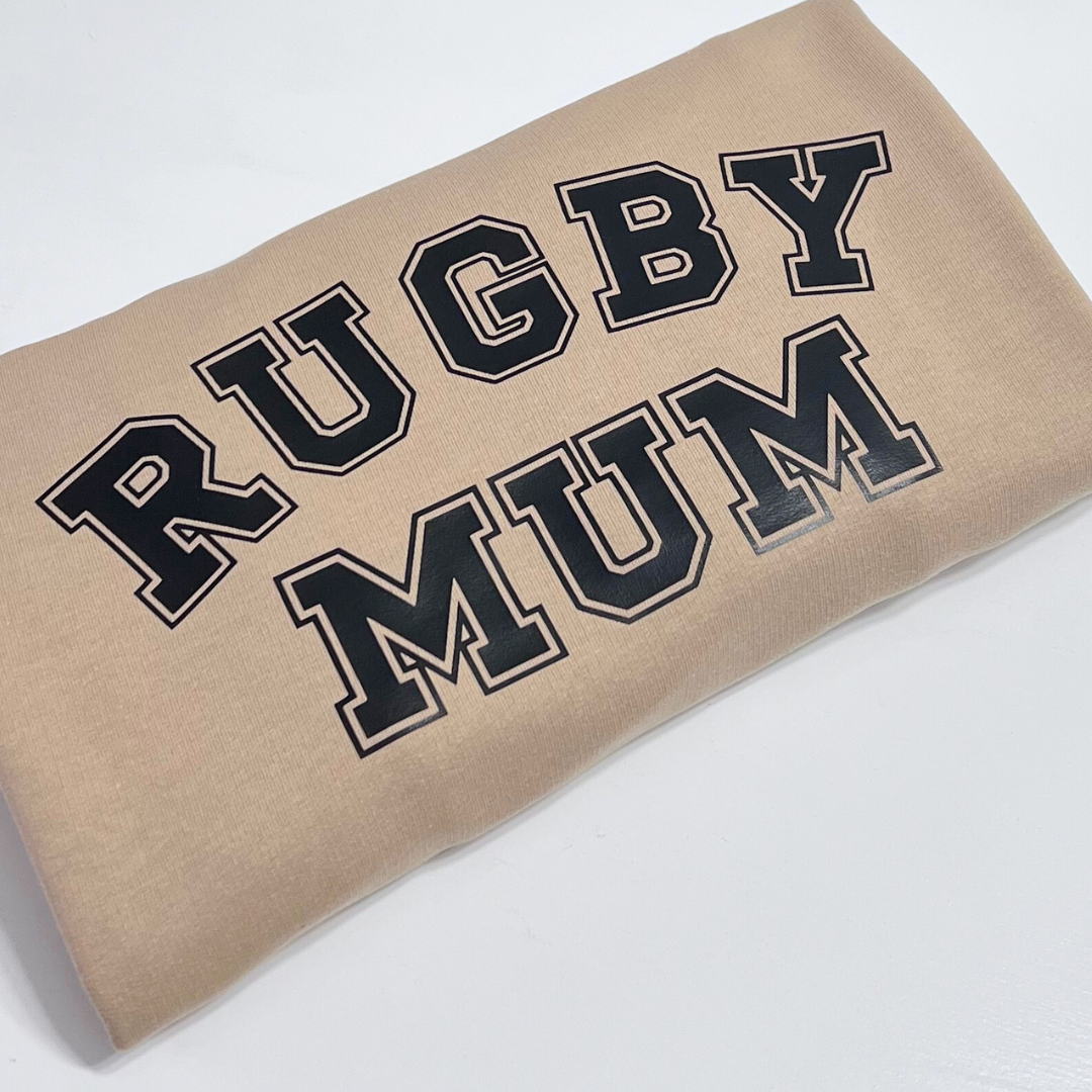 Rugby Mum Personalised Sweater