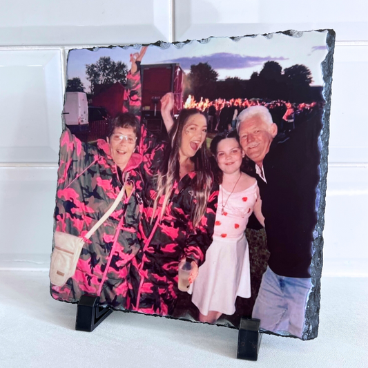 PERSONALISED PHOTO SLATE - 2 SIZES AVAILABLE