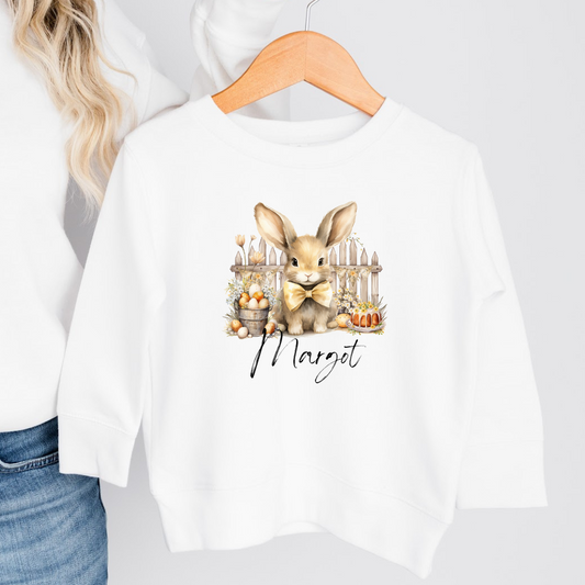 Personalised Easter Bunny Sweater Kids