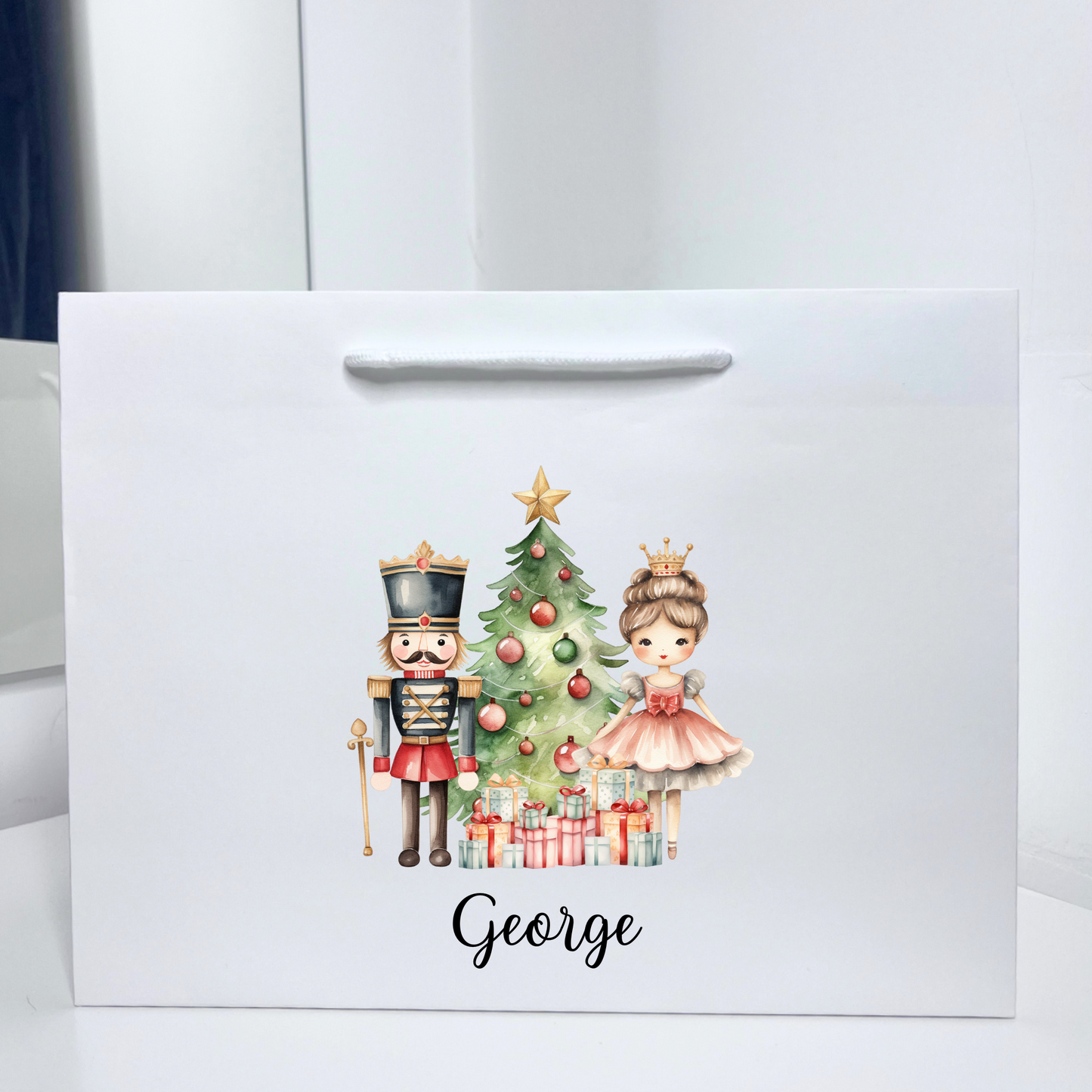 NUTCRACKER CHRISTMAS GIFT BAG