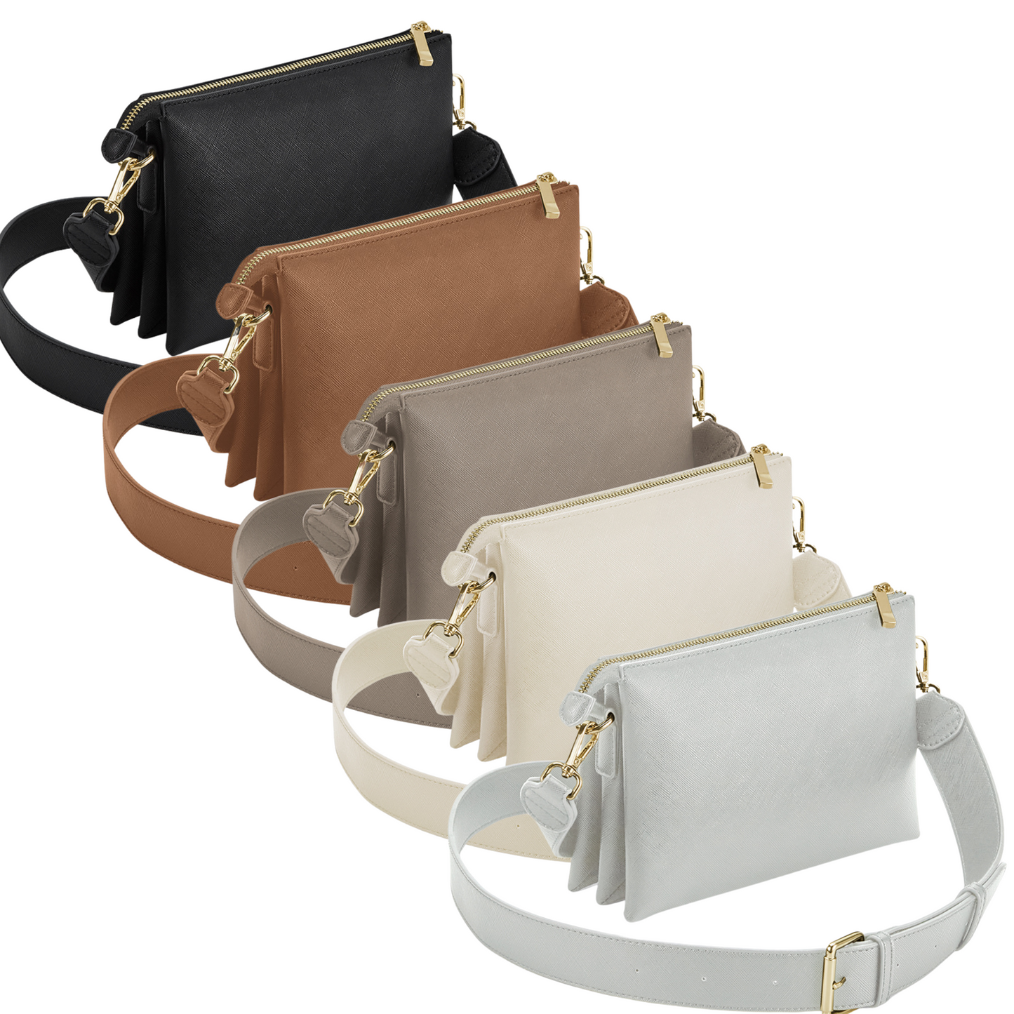 LUXURY INITIAL OFT CROSS BODY BAG IN ALL COLOURS