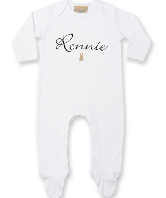 Little Bunny Easter Sleepsuit