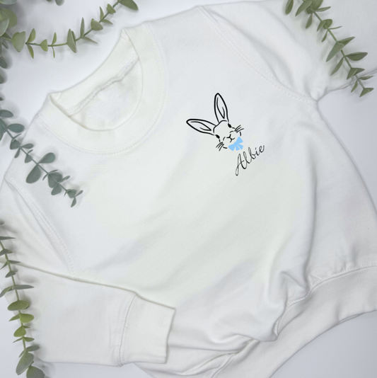 BUNNY BOW SWEATER