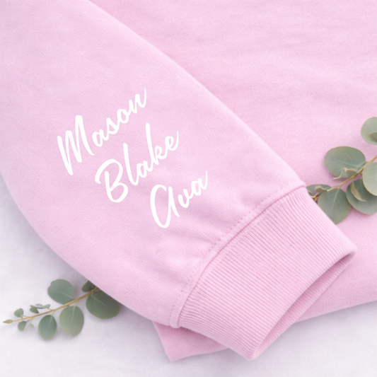 MAMA HEART PERSONALISED SWEATER