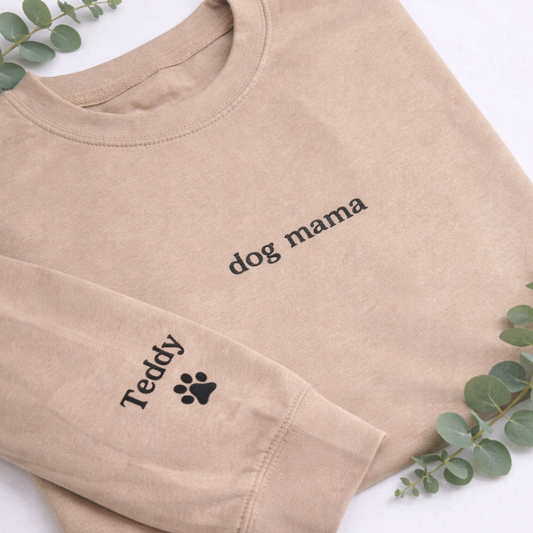 DOG MAMA PERSONALISED SWEATER