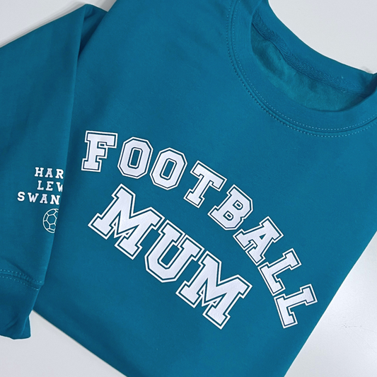 FOOTBALL MUM PERSONALISED SWEATER