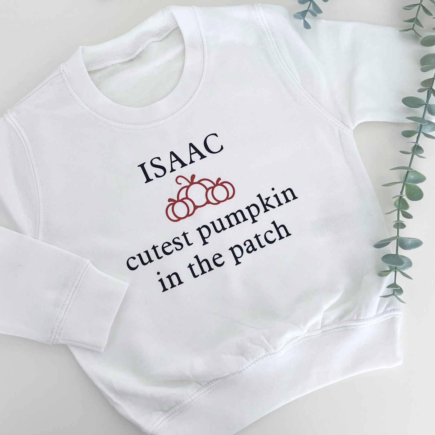 CHILDRENS CUTEST PUMPKIN IN THE PATCH SWEATER