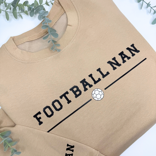 Football Nan Personalised Sweater