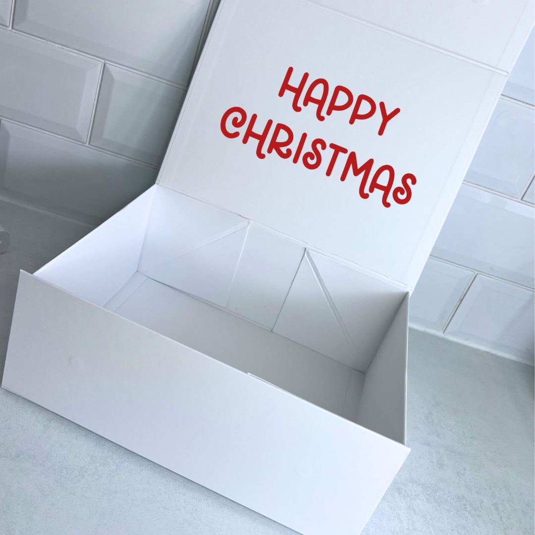 PERSONALISED REINDEER CHRISTMAS GIFT BOX