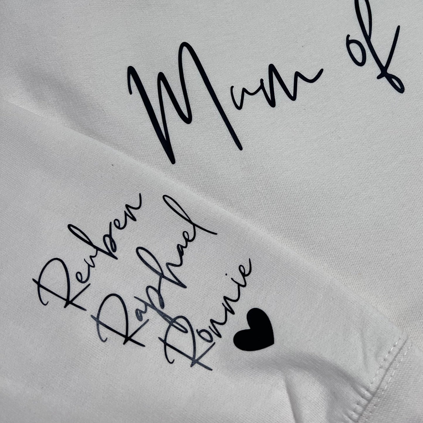 MUM OF BOYS PERSONALISED HOODIE