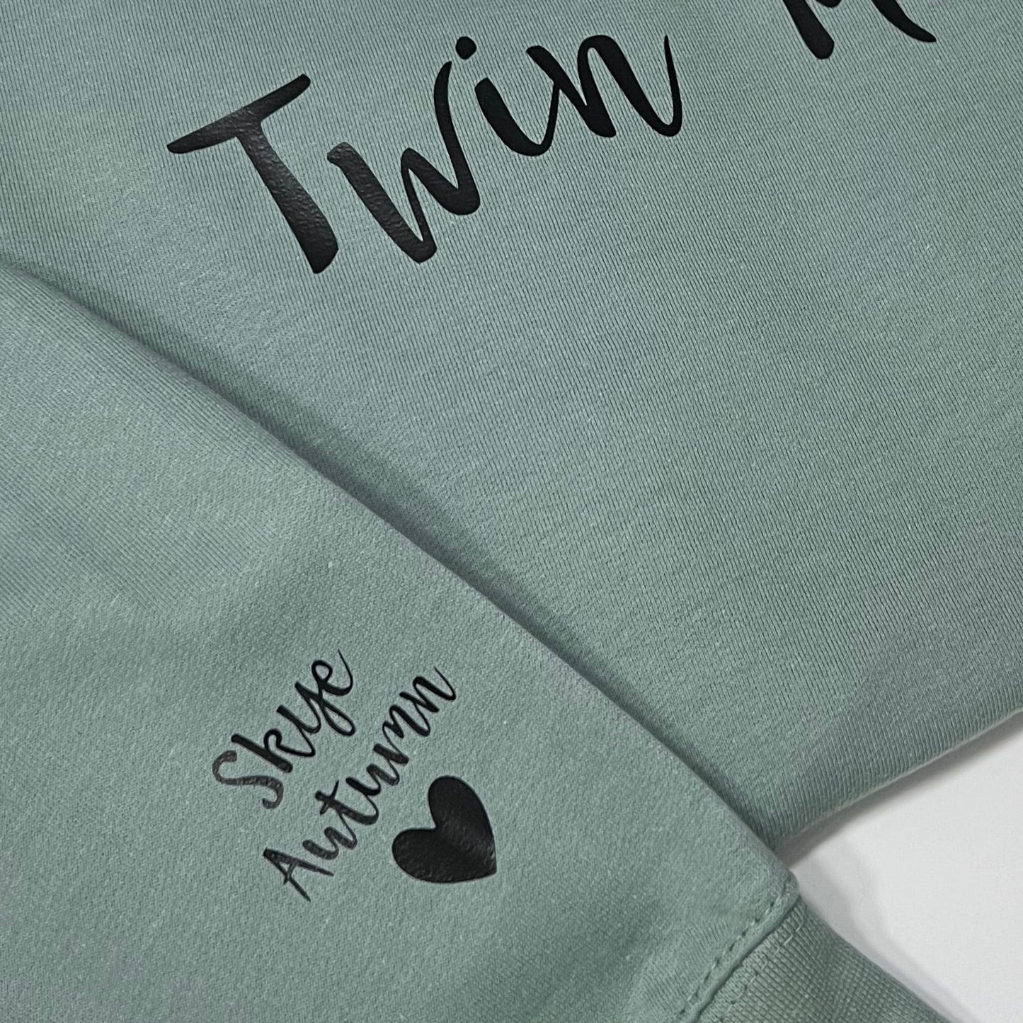 TWIN MUM PERSONALISED HOODIE