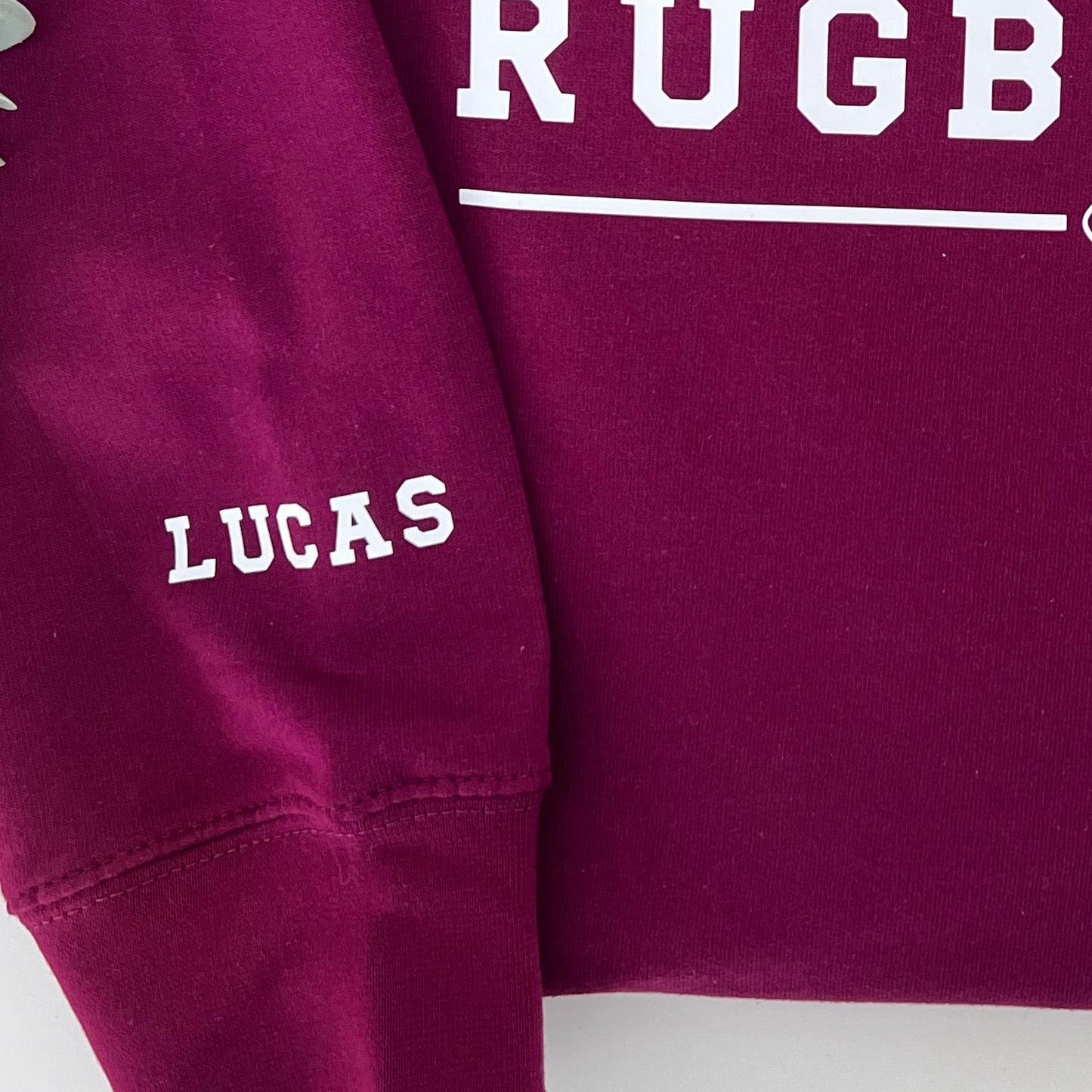 RUGBY MUM PERSONALISED SWEATER