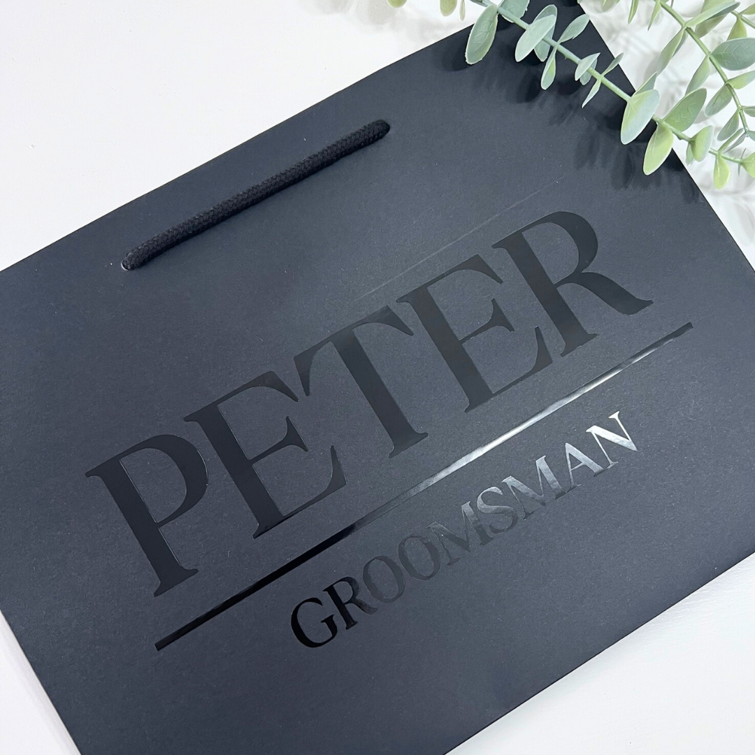 GROOMSMAN GIFT BAGS