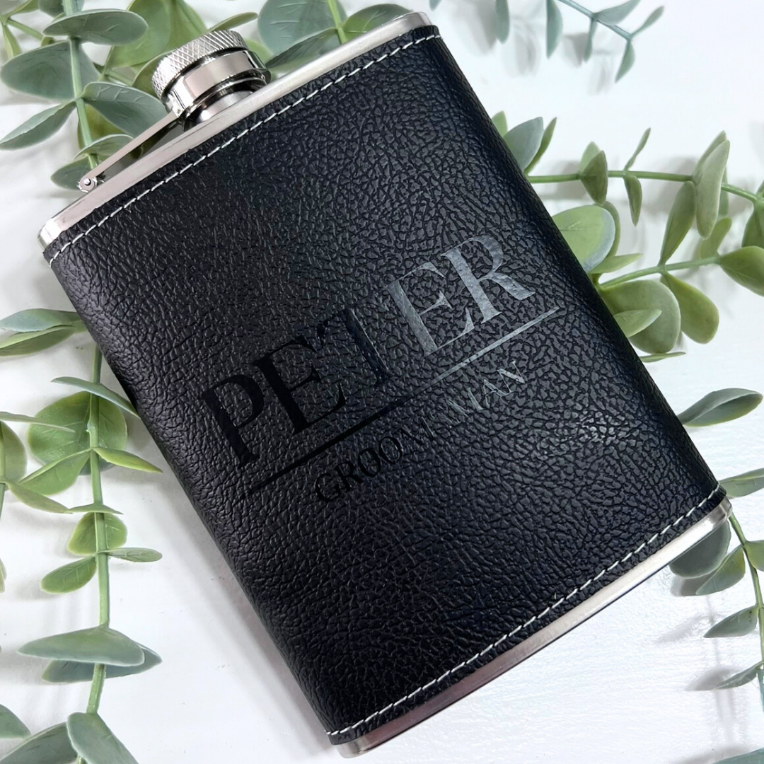 GROOMSMAN HIP  FLASK