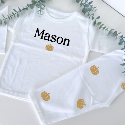 BABY/TODDLER PUMPKIN PYJAMAS