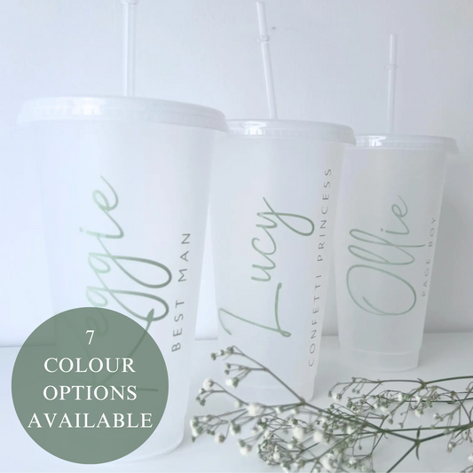 PERSONALISED BRIDAL TUMBLER