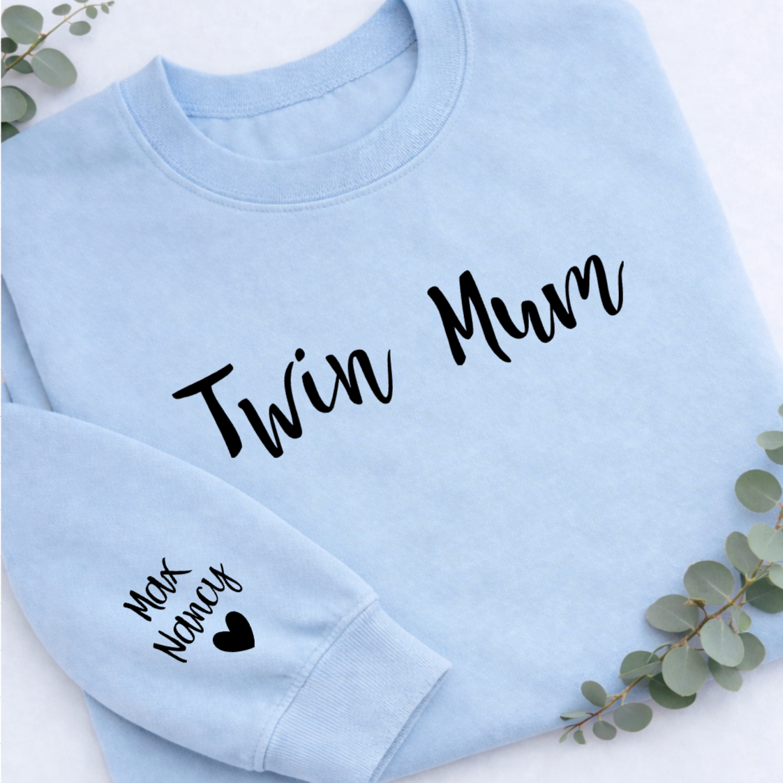 TWIN MUM PERSONALISED SWEATER