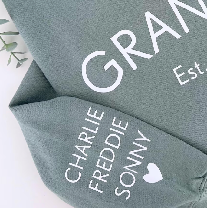 GRANDMA EST PERSONALISED SWEATER