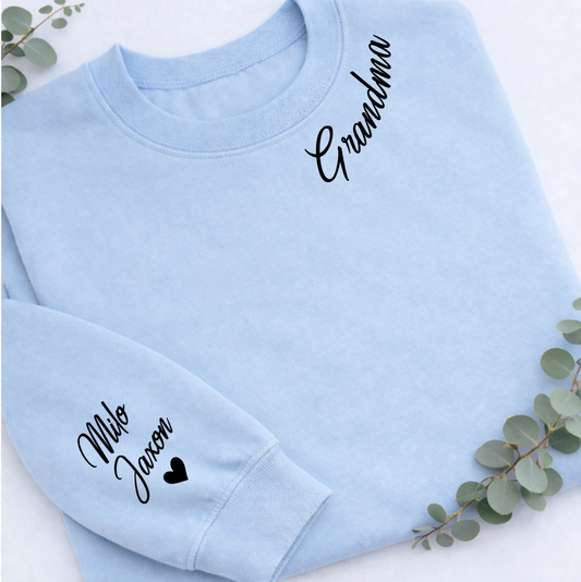 GRANDMA PERSONALISED SWEATER