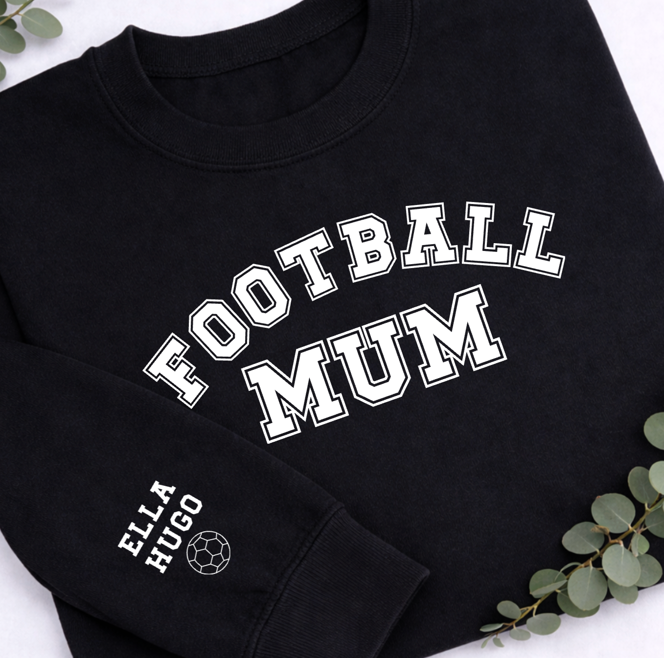 FOOTBALL MUM PERSONALISED SWEATER