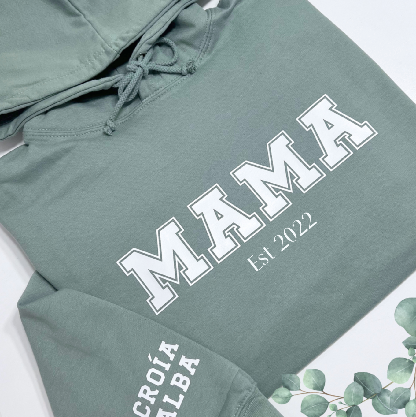 MAMA EST PERSONALISED HOODIE