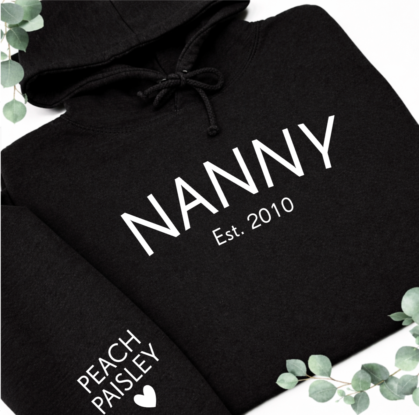 NANNY EST PERSONALISED HOODIE